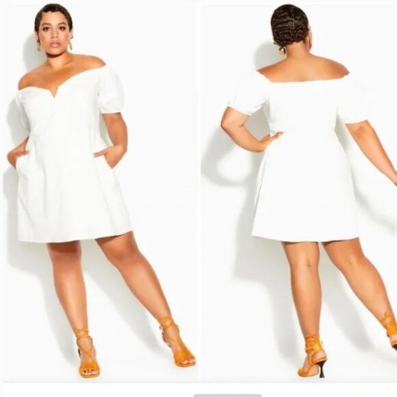 NWT City Chic Sweet Paradise Dress size XL/22 - Picture 1 of 5